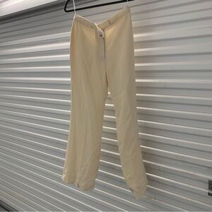 Oscar de la Renta Cream Trousers